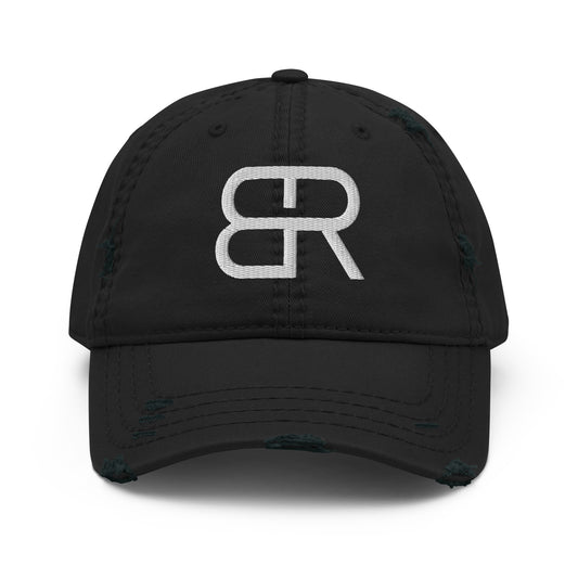 Gorra desgastada Black Rinod