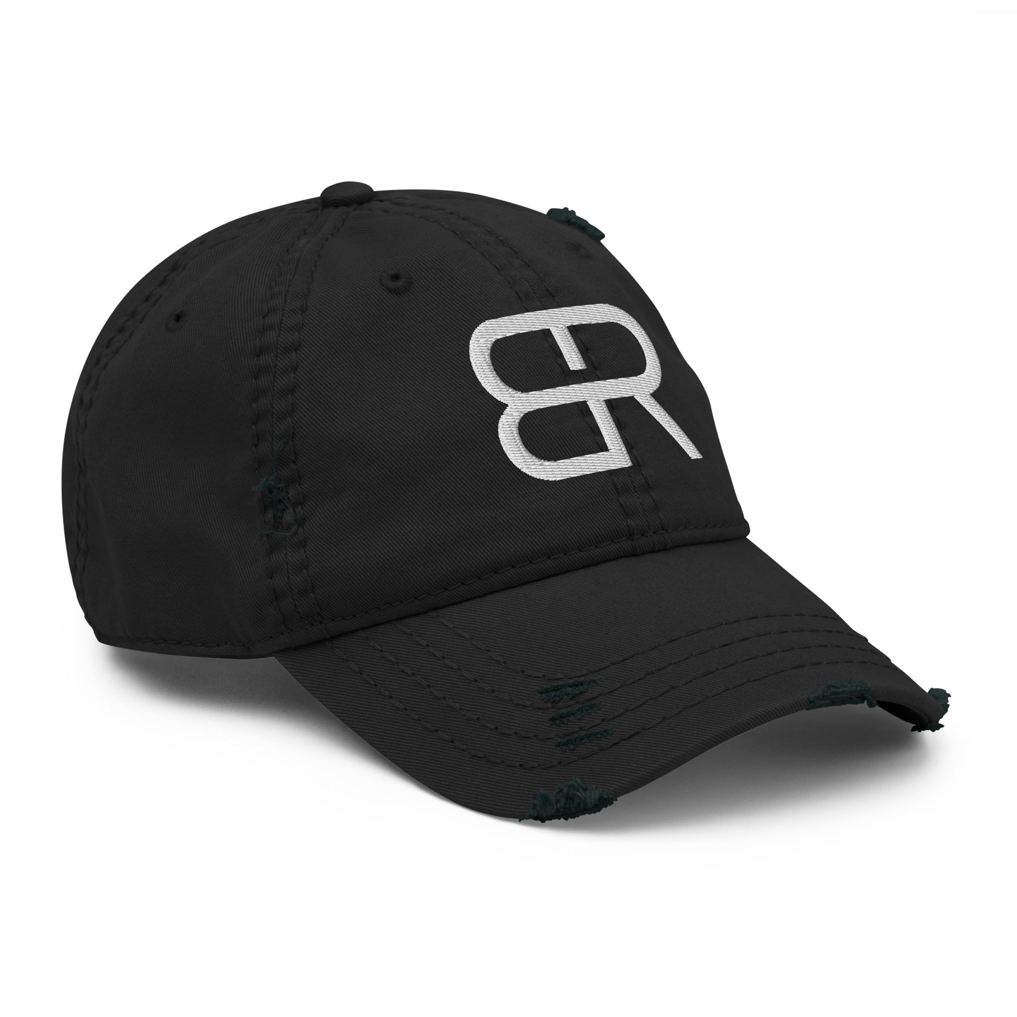 Gorra desgastada Black Rinod
