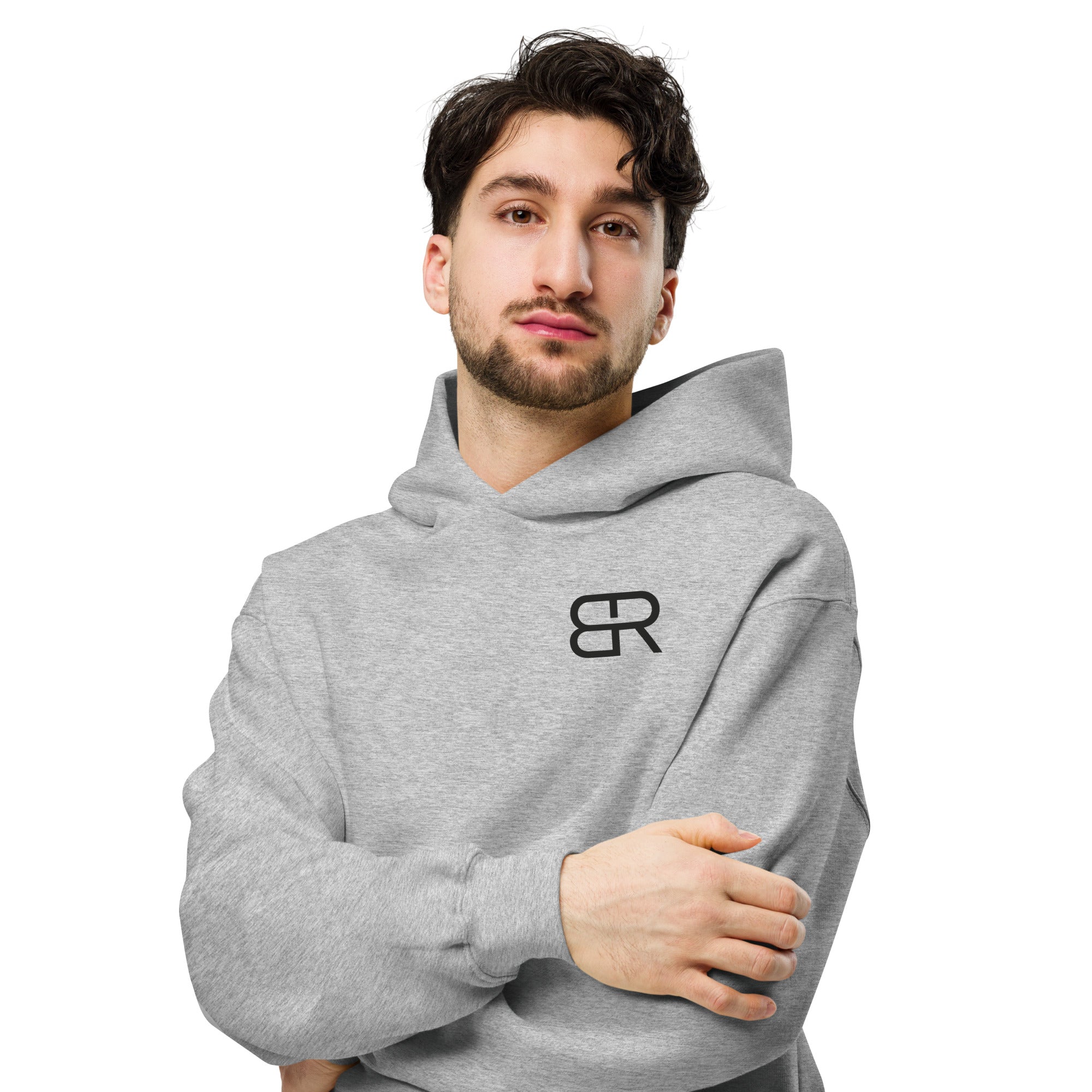 Sudadera oversize unisex  Black Rinod