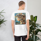 Camiseta de manga corta unisex con dibujo  Black Rinod