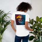 Camiseta de manga corta unisex con estampado  Black Rinod