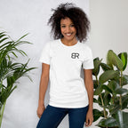 Camiseta de manga corta unisex con estampado  Black Rinod